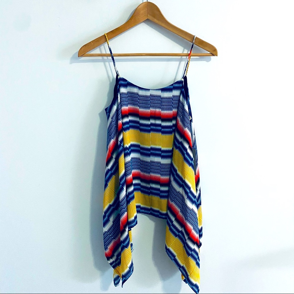 Vince Camuto Striped Swing Tank Top- NWT